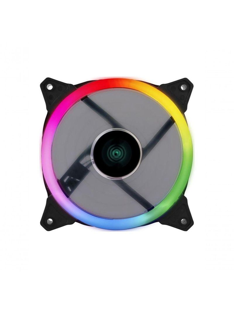 Fan/cooler Gamer Para Gabinete Vring 50 Full Halo 120mm - Led Fixo 5 Cores - Vringfhfx5