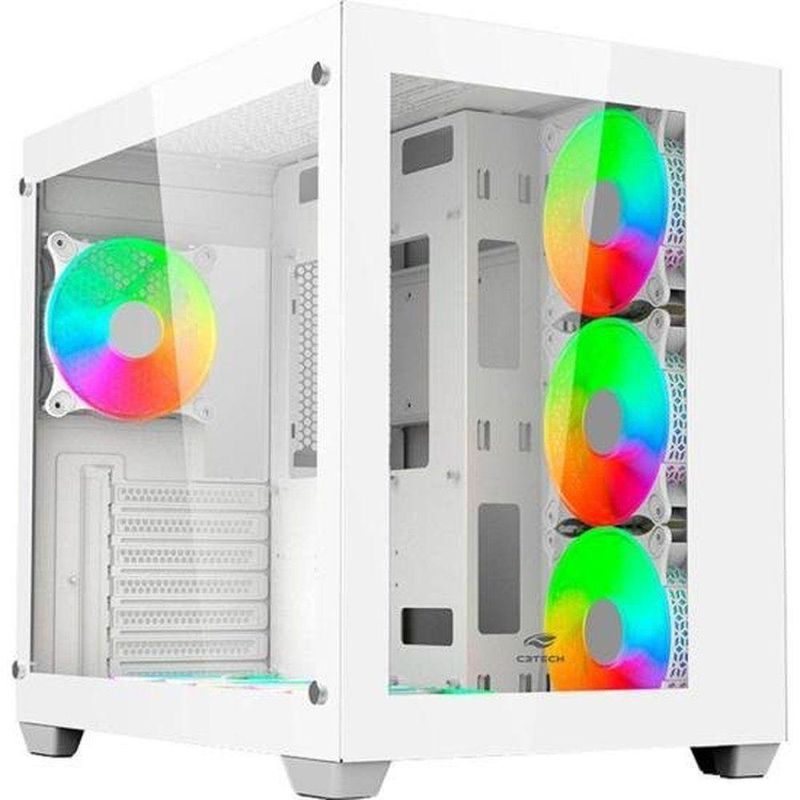 Gabinete Gamer C3tech Aquarius Mt-g910 Branco