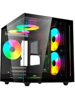 Gabinete Gamer C3tech Aquarius Mt-g810 Preto