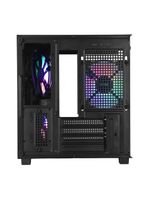 Gabinete Gamer Vinik G-cube Preto Vidro Temperado C- 3 Fans