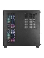 Gabinete Gamer Vinik G-cube Preto Vidro Temperado C- 3 Fans