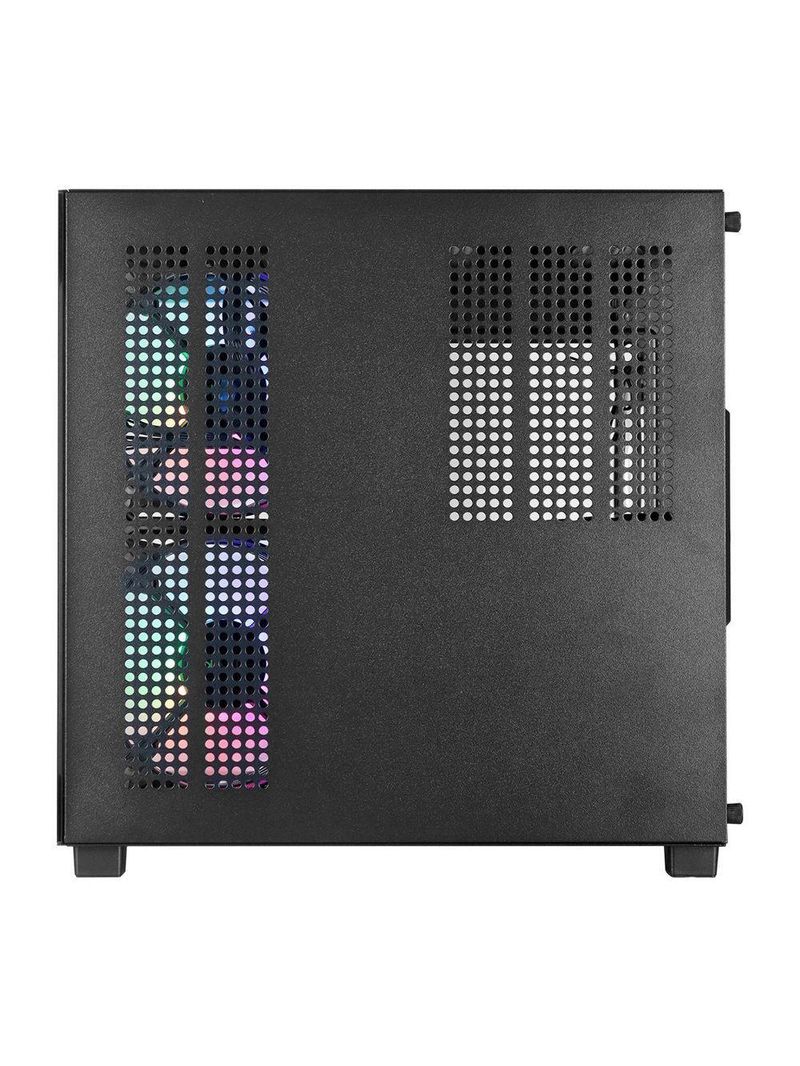 Gabinete Gamer Vinik G-cube Preto Vidro Temperado C- 3 Fans
