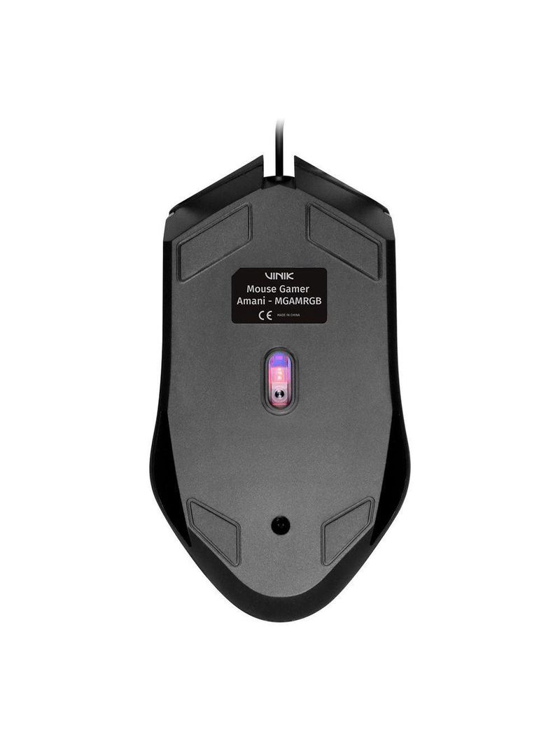 Mouse Gamer Vinik Amani 1500dpi Rgb Mgamrgb
