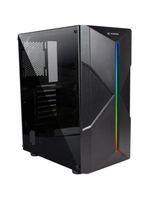 Gabinete Gamer Fortrek Holt Mid Tower Rgb Preto