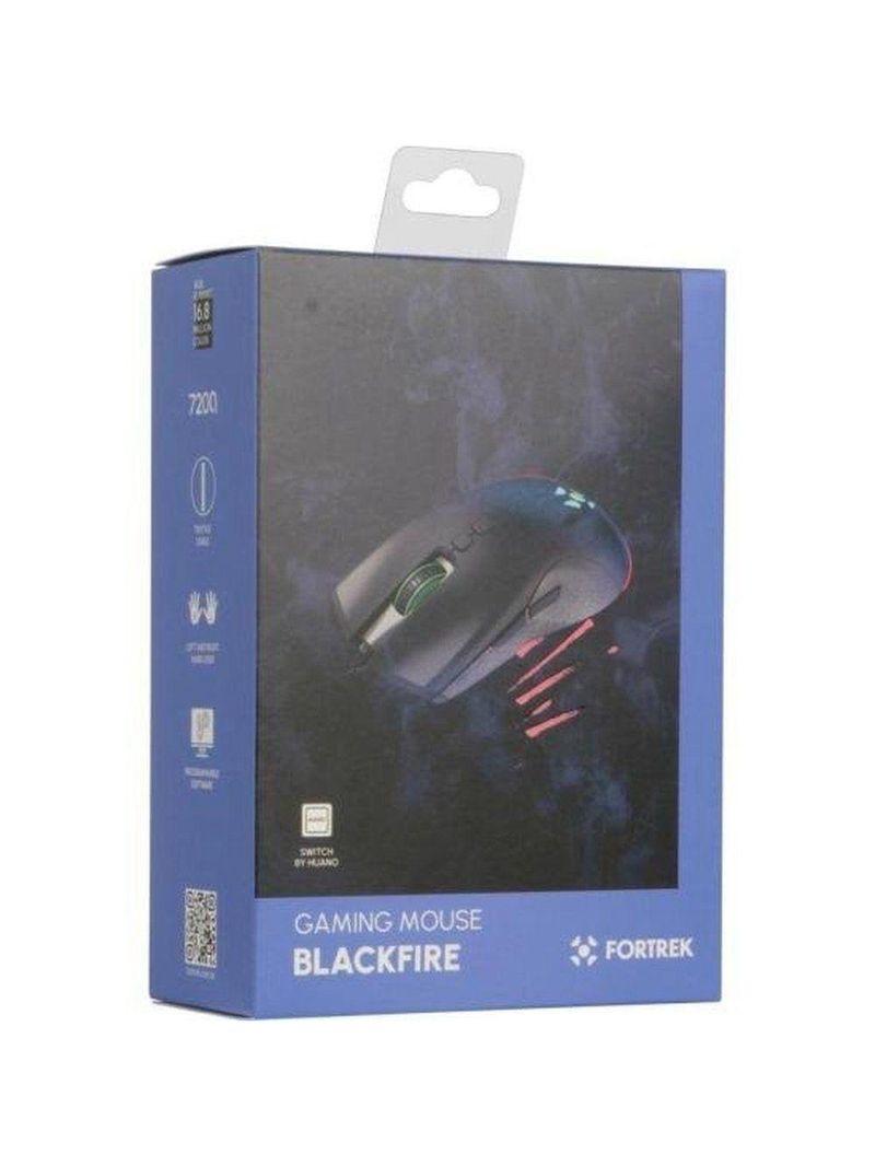 Mouse Gamer Fortrek Blackfire Rgb
