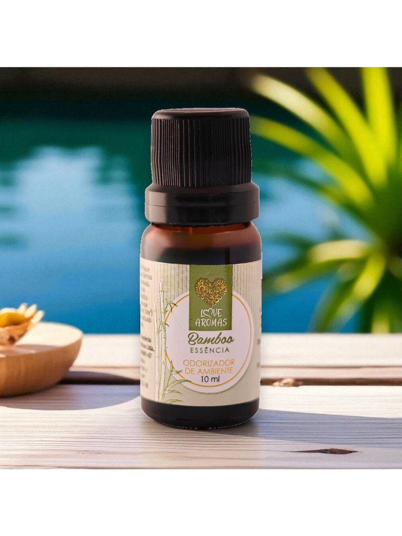 Essência Aromática Bamboo 10ml Love Aromas Para Difusor Elétrico
