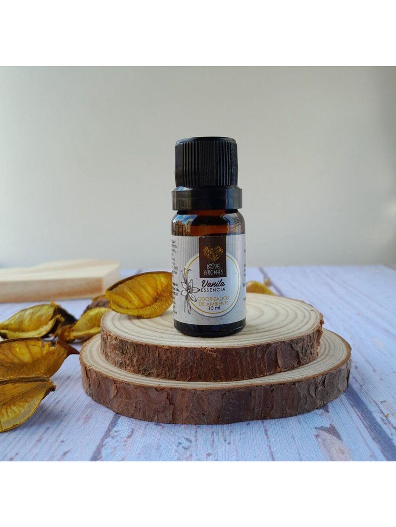 Essência Aromática Vanila 10ml Love Aromas Para Difusor Elétrico