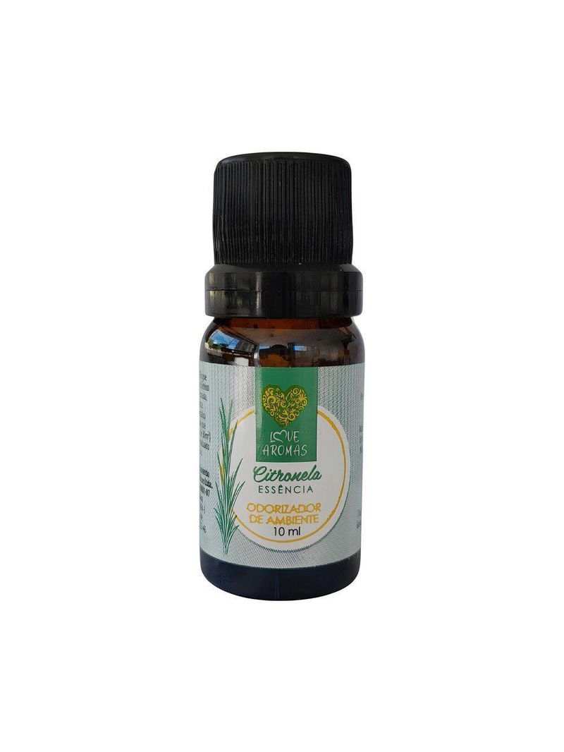 Essência Aromática Citronela 10ml Love Aromas Para Difusor Elétrico