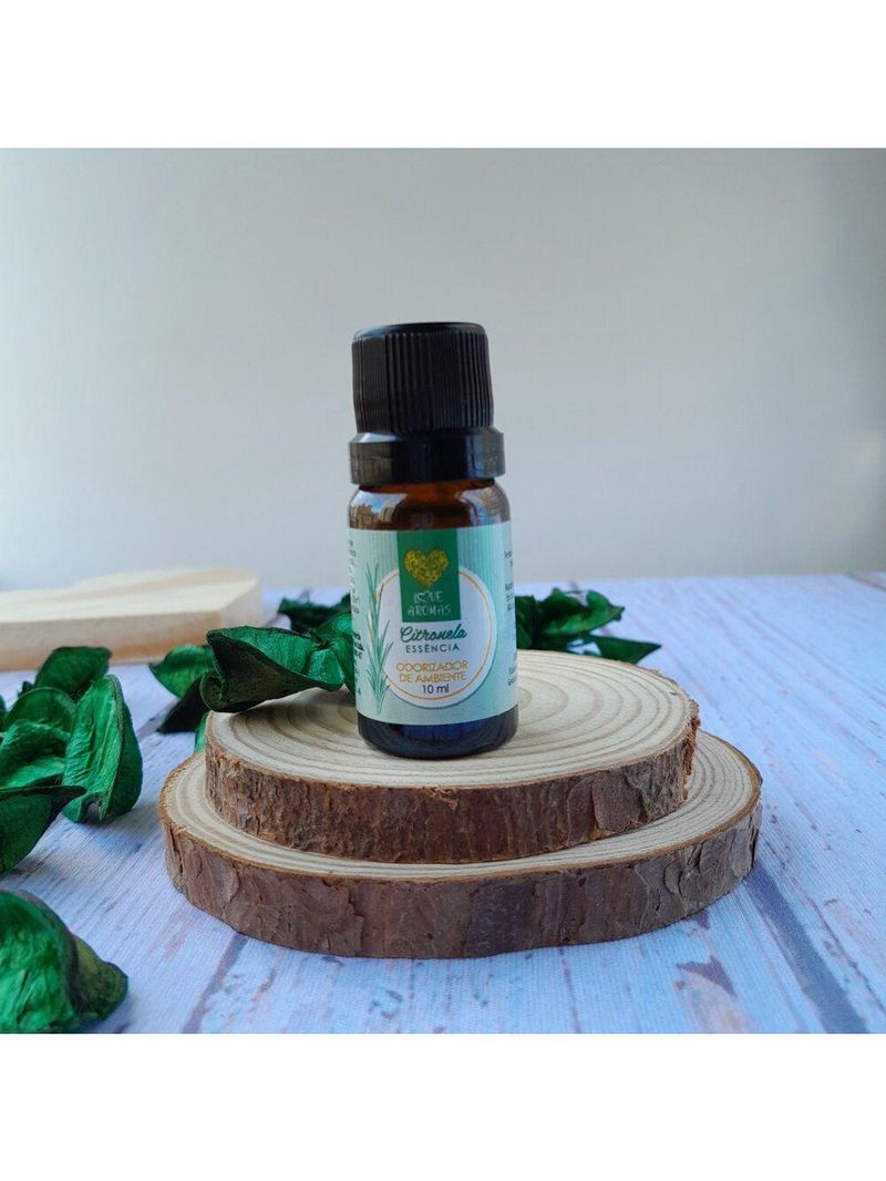 Essência Aromática Citronela 10ml Love Aromas Para Difusor Elétrico