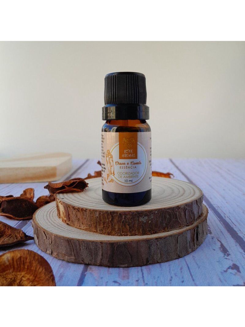 Essência Aromática Cravo E Canela 10ml Love Aromas Para Difusor Elétrico