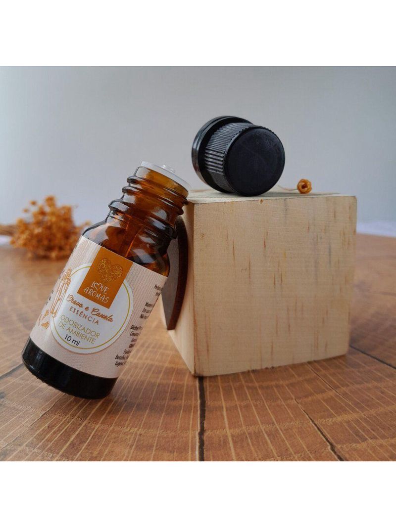 Essência Aromática Cravo E Canela 10ml Love Aromas Para Difusor Elétrico