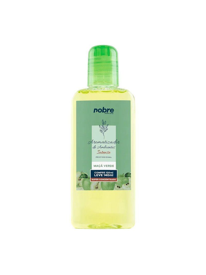 Aromatizante De Ambiente 140ml Nobre - Maçã Verde Super Concentrado, Perfume Duradouro