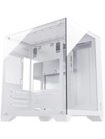 Gabinete Gamer Fortrek Clarity Branco Vidro