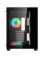 Gabinete Gamer C3tech Aquarius Mt-g910 Preto