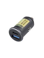 Carregador Veicular 48w 2 Saídas 1 Usb 12v E 1 Tipo-c 9v