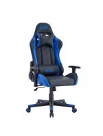 Cadeira Giratória Gamer Reclinável Kl3 Preto E Azul