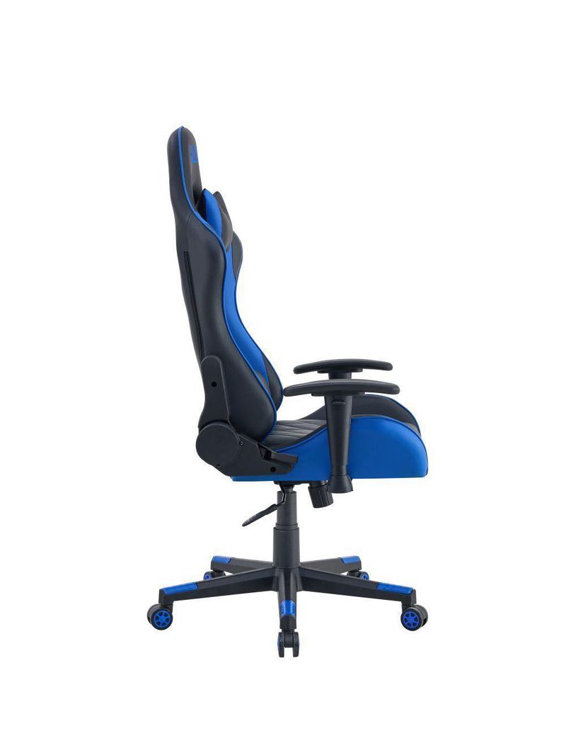 Cadeira Giratória Gamer Reclinável Kl3 Preto E Azul