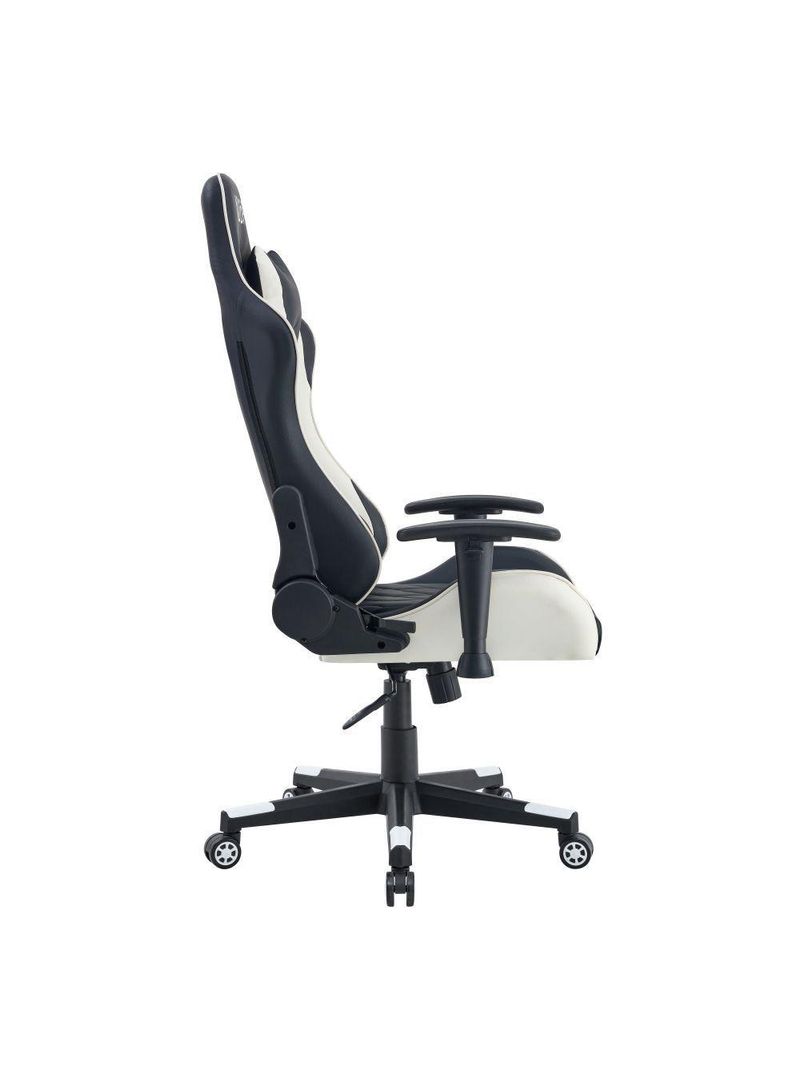 Cadeira Giratória Gamer Reclinável Kl3 Preto E Branco