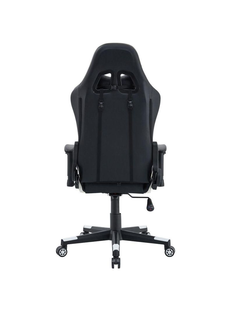 Cadeira Giratória Gamer Reclinável Kl3 Preto E Branco