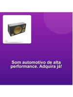 Caixa Vazia Alto Falante 12+1 Driver +1 Tweeter Ac
