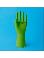 Kit 10 Pares De Luvas Nobre Látex G P- Agentes Químicos Resistente E Segura Verde