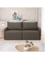 Sofá Cama Montana Retrátil E Reclinável 3 Lugares Sofatec Grafite