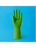 Kit 3 Pares De Luvas Nobre Látex M P- Agentes Químicos Resistente E Segura Verde