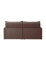 Sofá Cama Montana Retrátil E Reclinável 3 Lugares Sofatec Avelã