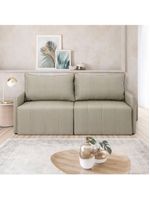 Sofá Cama Montana Retrátil E Reclinável 3 Lugares Sofatec Bronze