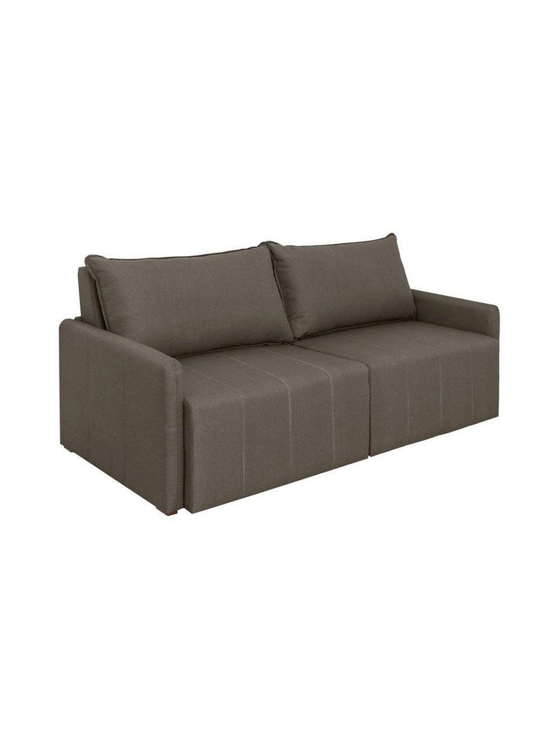 Sofá Cama Montana Retrátil E Reclinável 3 Lugares Sofatec Grafite