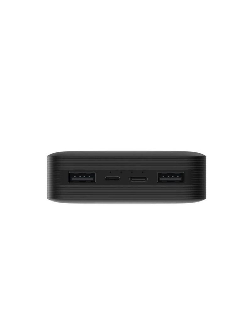 Power Bank Xiaomi Redmi 20000mAh 18W Fast Charge - Preto