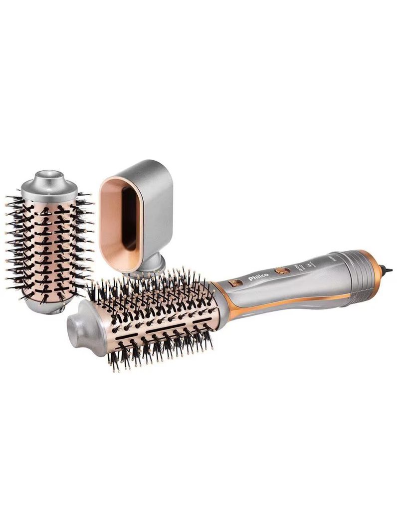 Escova secadora philco pes19sg 1300w bivolt prata