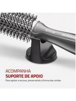 Escova secadora mondial space shine es-20 tourmaline Íon 1300w bivolt grafite