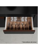 Armário de cozinha completa de canto 512cm preto reims madesa 01