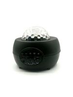 Luminaria Abajur Projetor Estrelas Galaxia Caixa De Som Bluetooth Rgb