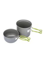 Kit Panelas Aluminio Kit Camping Cozinha Acampamento Outdoor Panela Viagem Praia Pesca Bolsa Sacola