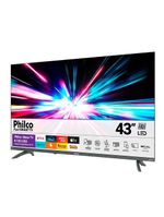 Smart TV 43” Philco PTV43VA4REGB Led Roku TV E Dolby Audio