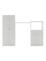Quarto De Bebê Completo Berço/guarda-roupa/cômoda Fg2869