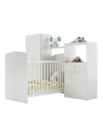 Quarto De Bebê Completo Berço/guarda-roupa/cômoda Fg2869