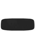 Sofá 3 Lugares 180cm Orgânico Luxo Recepção Amore Linho - Amarena Móveis Cor Preto