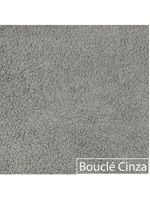 Sofá 3 Lugares Decoração Lazer Sala Ibiza Spz 180cm Bouclé - Amarena Móveis Cinza-3302