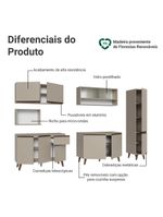Armário de cozinha completa 280 cm  nice madesa 02