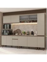 Armário de cozinha completa 280 cm  nice madesa 02