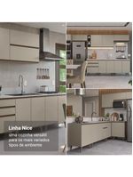 Armário de cozinha completa 280 cm  nice madesa 02