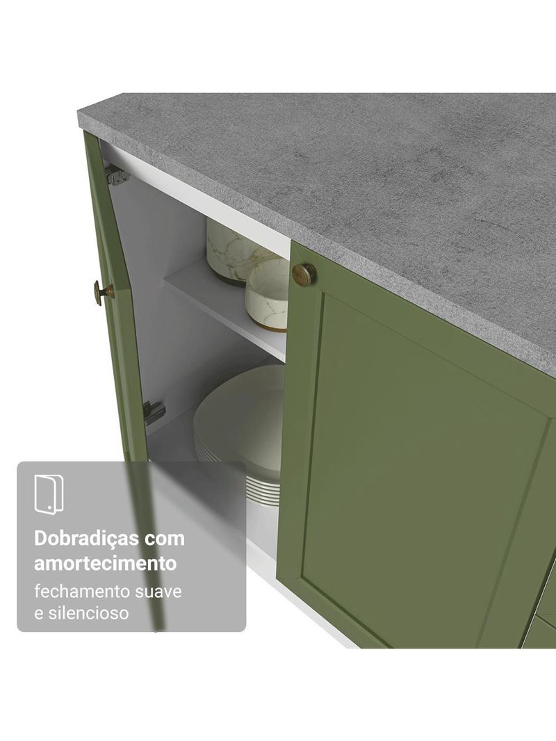 Armário de cozinha completa 270 cm vik madesa 04