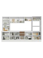 Armário de cozinha completa 100% mdf 310 cm smart madesa 03