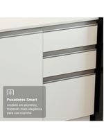 Armário de cozinha completa 100% mdf 310 cm smart 02
