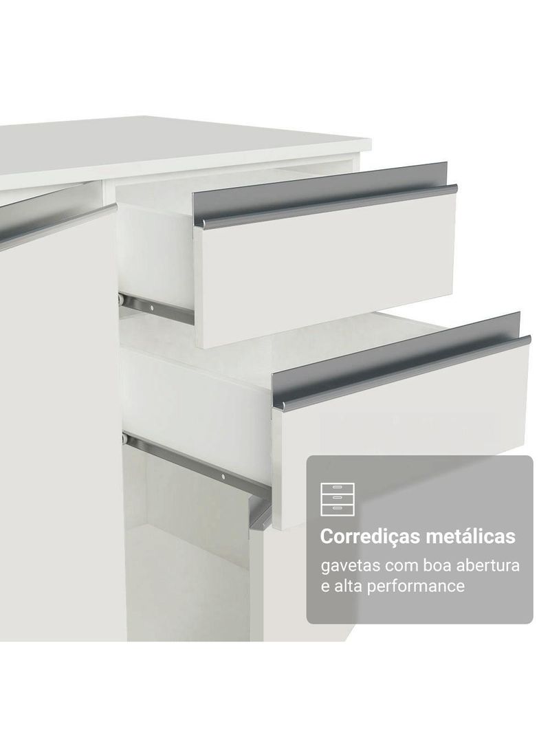 Armário de cozinha completa 100% mdf 310 cm smart 02