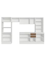 Armário de cozinha completa 100% mdf 310 cm smart madesa 04