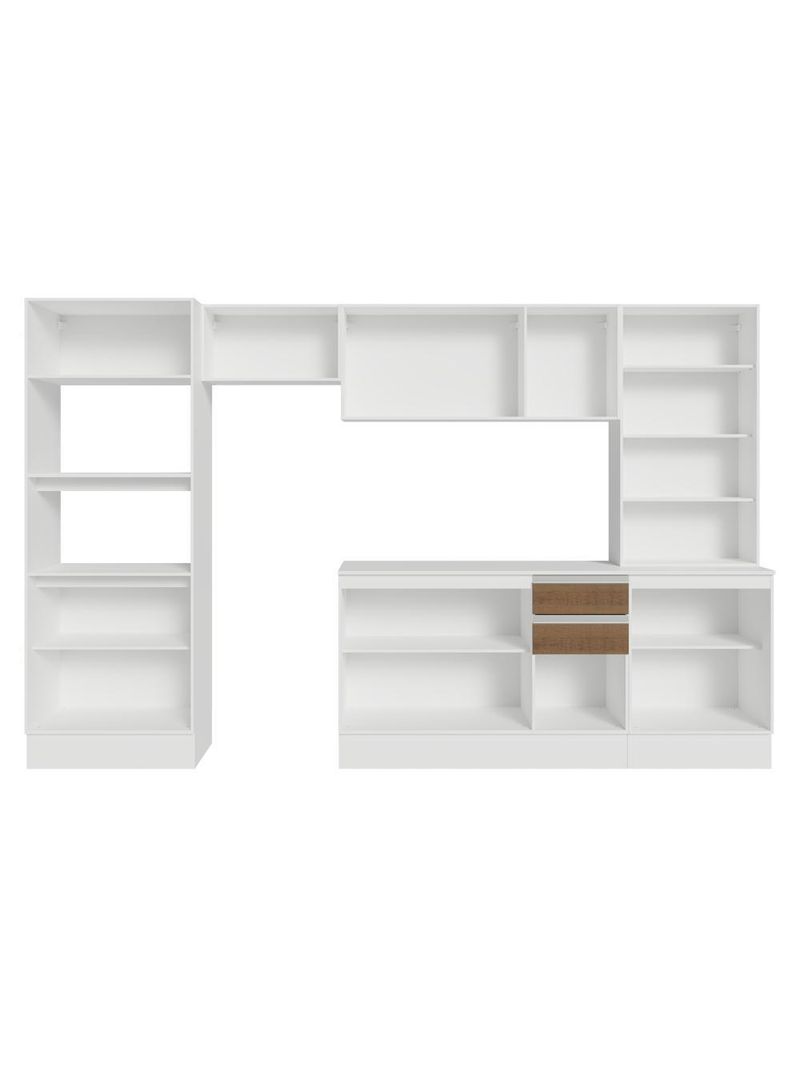 Armário de cozinha completa 100% mdf 310 cm smart madesa 04